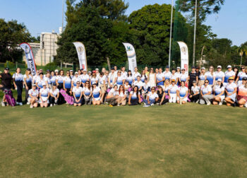 Tacadas de sucesso do projeto Mulheres e Golfe